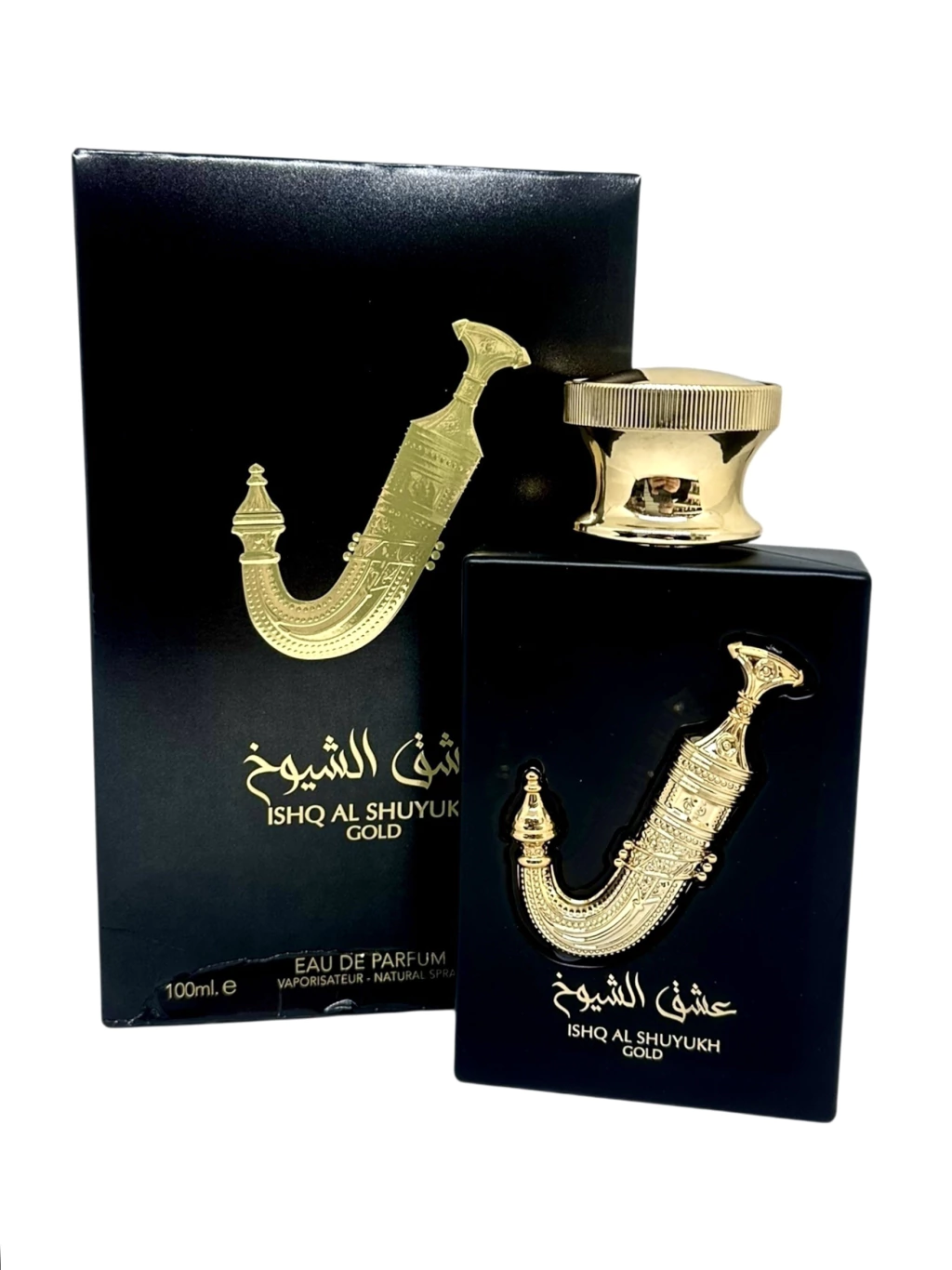 Perfume Arabe Ishq Al Shuyukh Gold 100ml